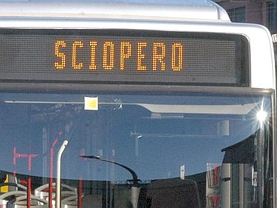 Roma, 10 novembre 2008 Sciopero dei mezzi pubblici.