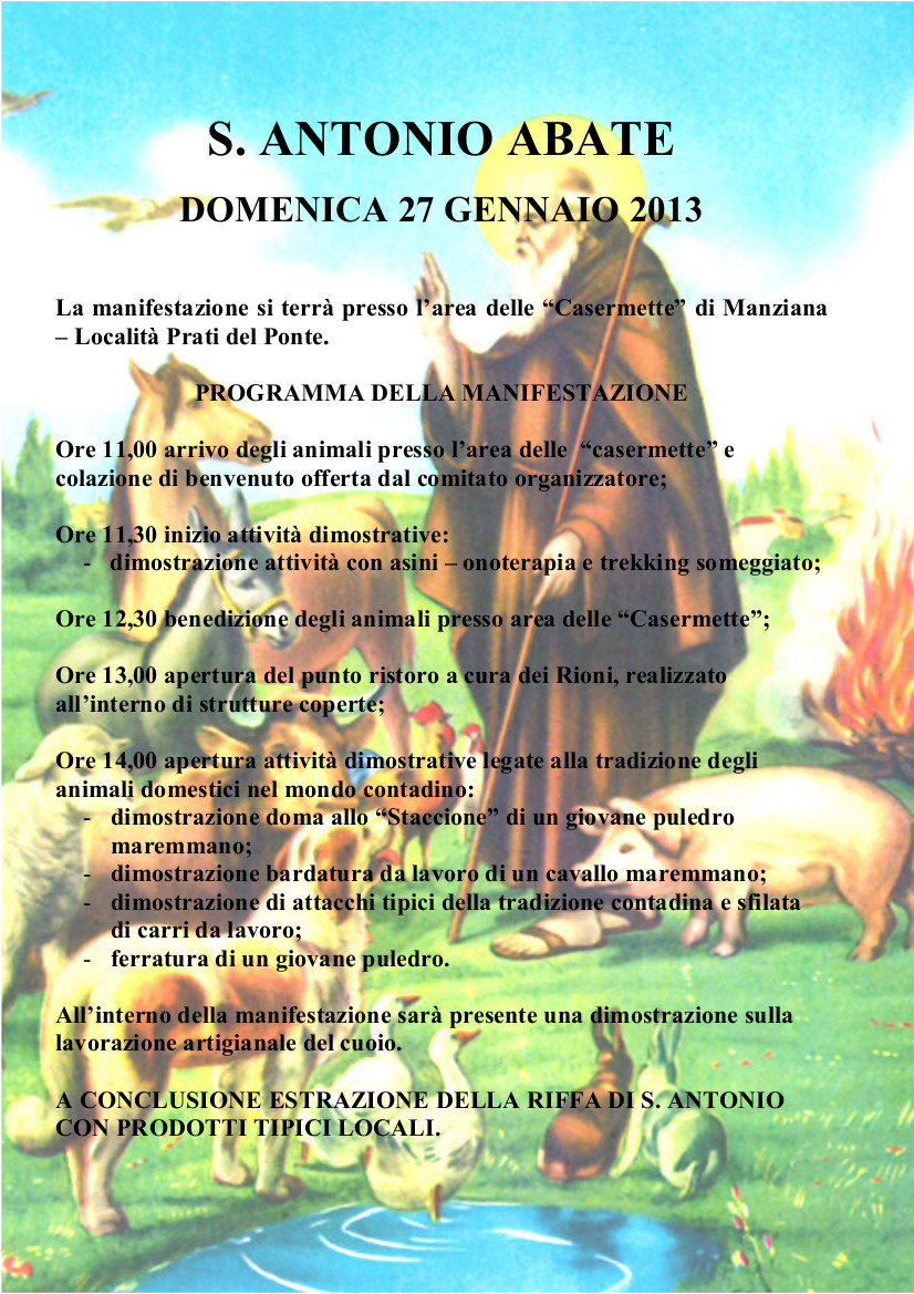 programma s. antonio