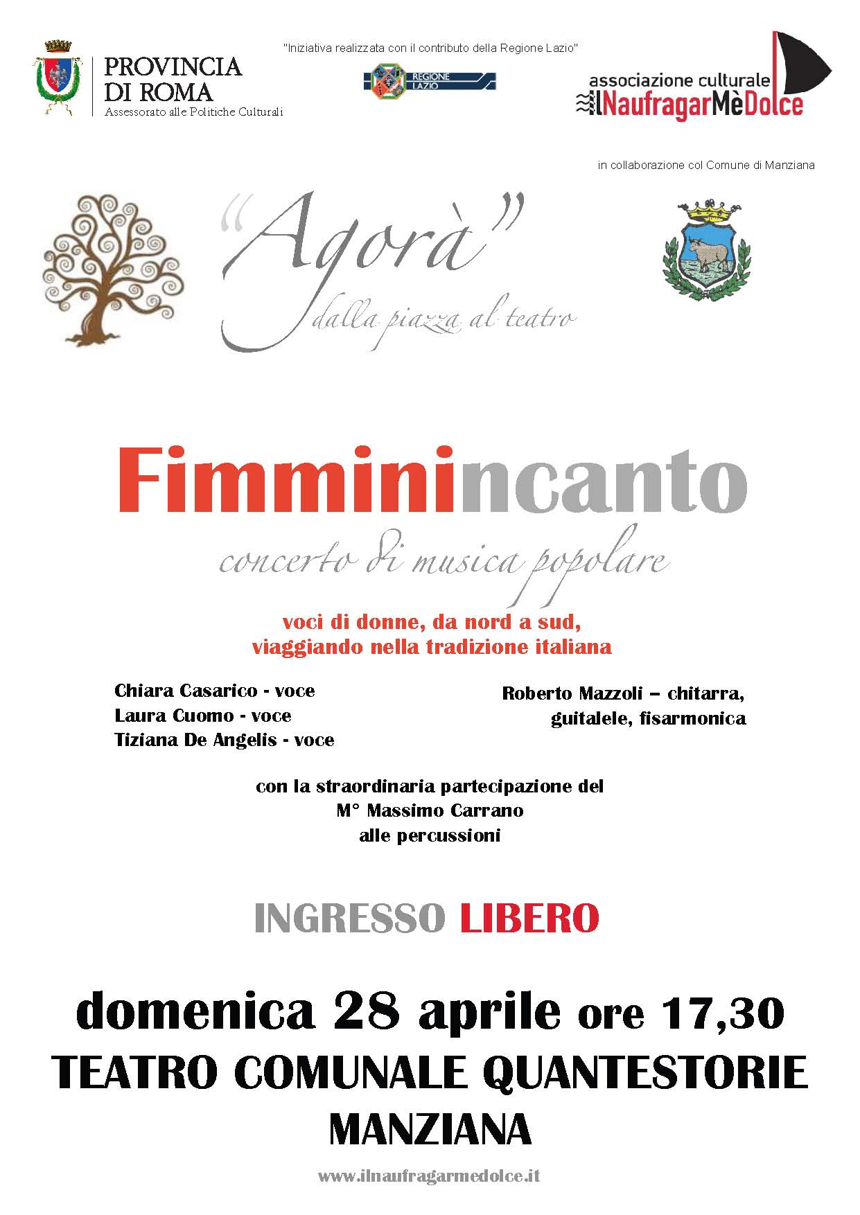 LOCANDINA concerto 28 aprile