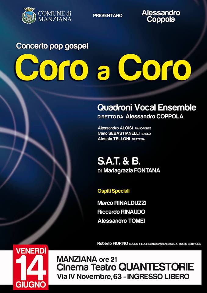 locandina coro a coro