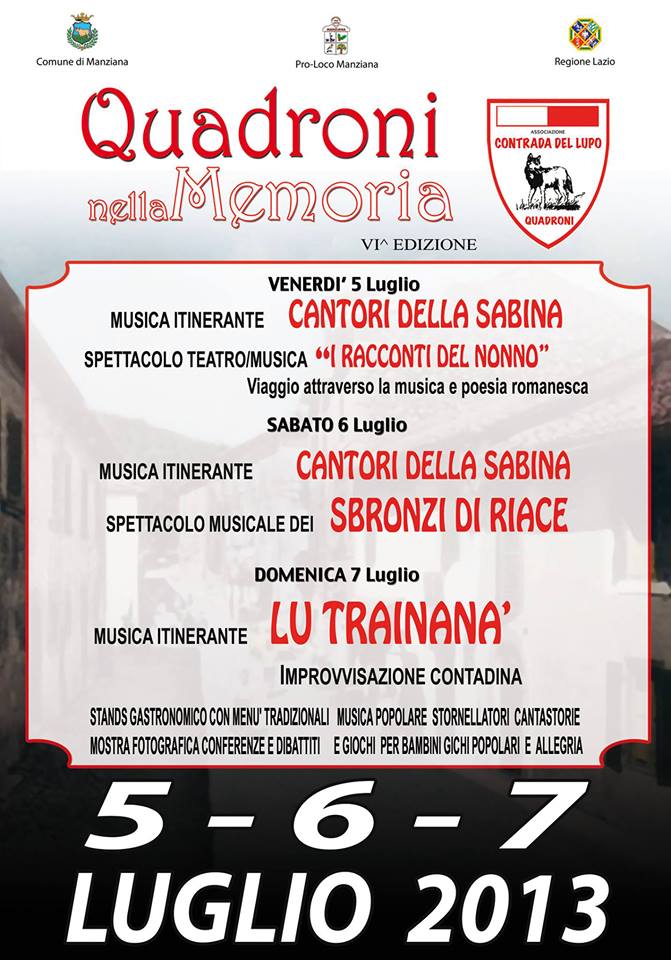 quadroni nella memoria 2013