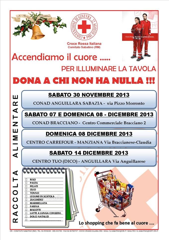DONAZIONE CRI 08.12.13