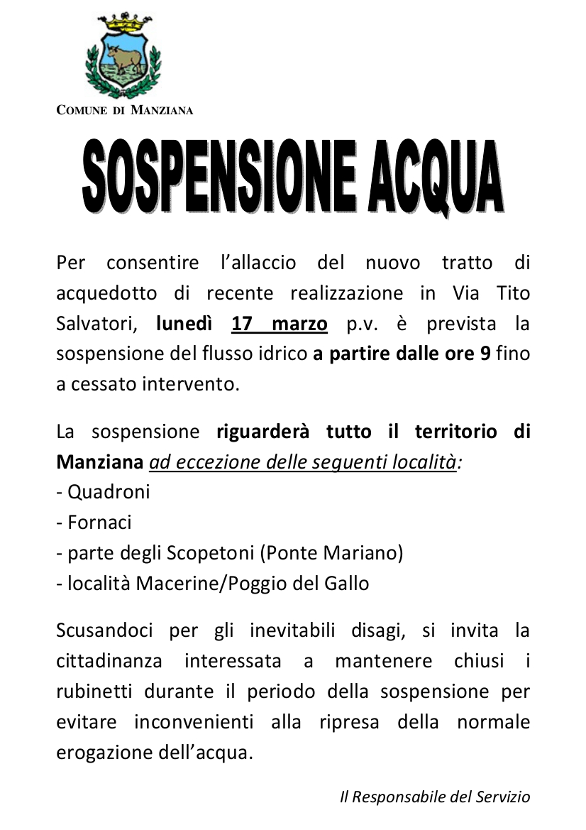 AVVISO ACQUA 2014