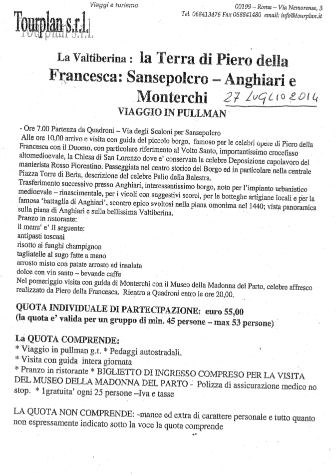 centro anziani Quadroni estate 2014