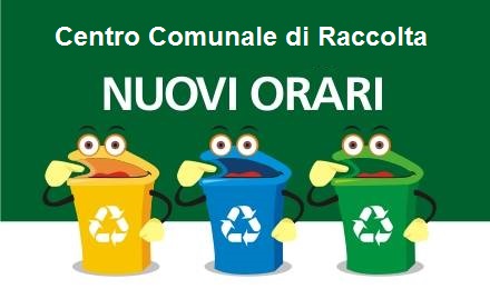 orari isola ecologica