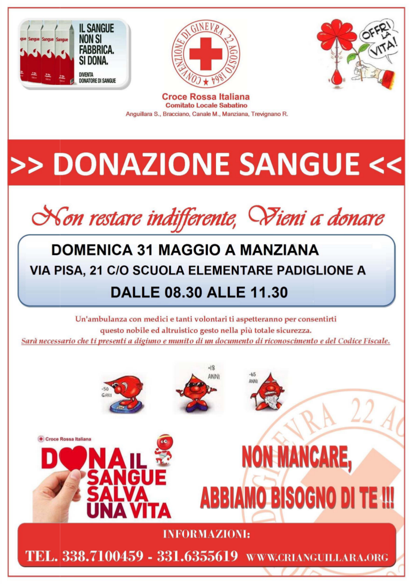 DONAZIONE SANGUE_Manziana_31_maggio