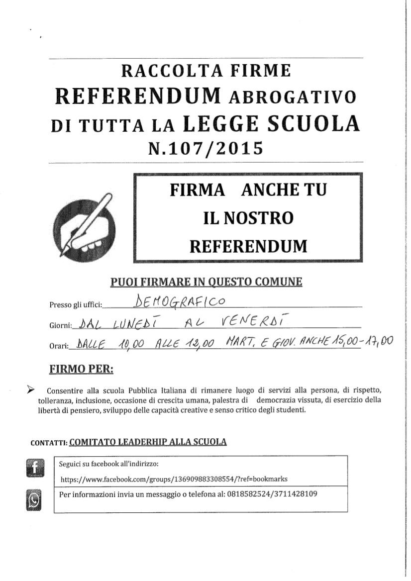 REFERENDUM ABROGATIVO DI TUTTA LA LEGGE S